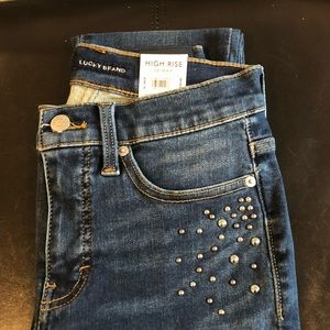 Lucky Brand Sz 6/28R Bridgette High Rise Skinny Jeans NWT